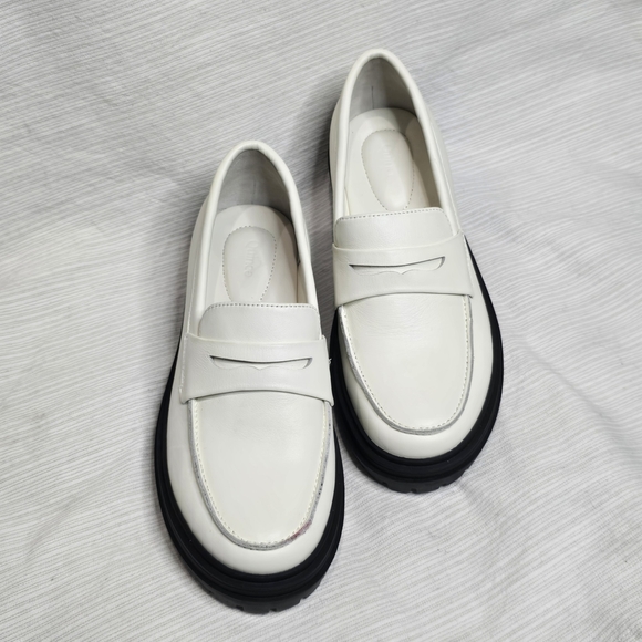 Quince White Loafers for Women - Picture 3 of 5